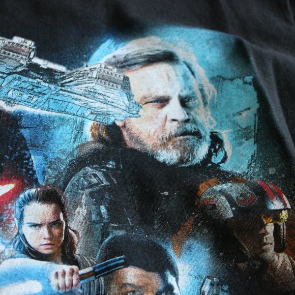 Star Wars The Last Jedi Graphic T-Shirt - Picture 5 of 9